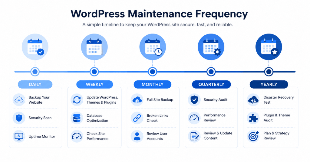 WordPress Maintenance Checklist