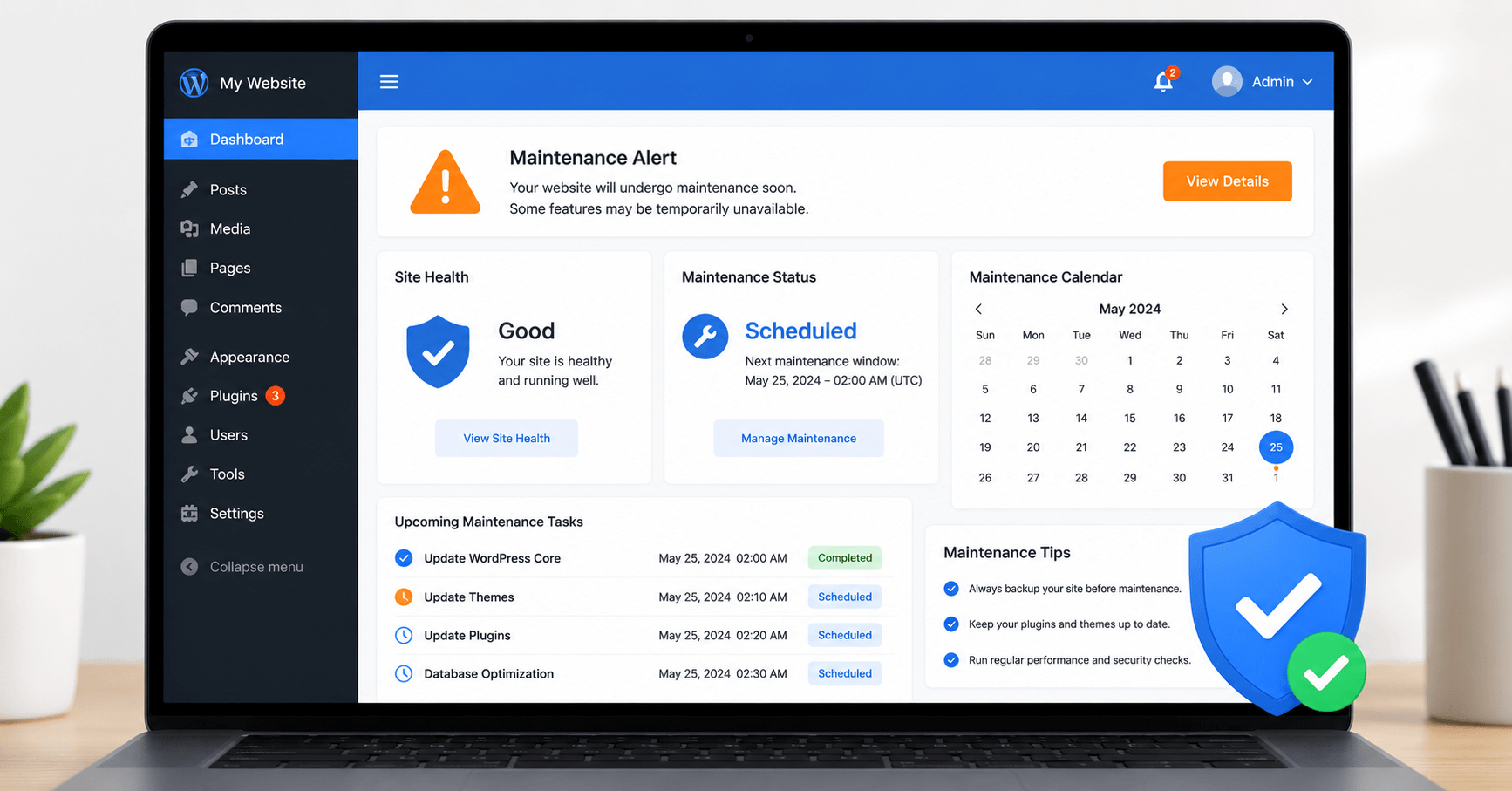 why is wordpress maintenance important